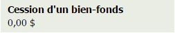 Cession d'un bien-fonds