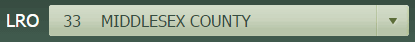 LRO Drop-down list