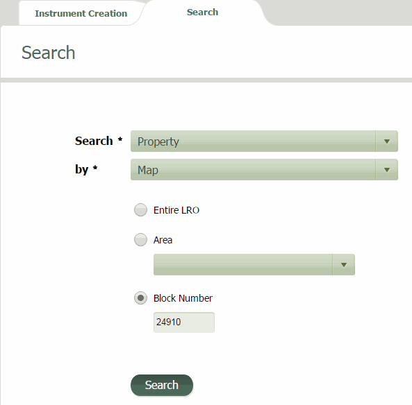 Search Property by Map