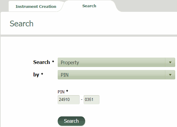 Search by PIN