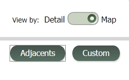 Adjacent Button Image Under Map Toggle